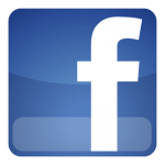 Logo portalu społecznościwoego Facebook.
